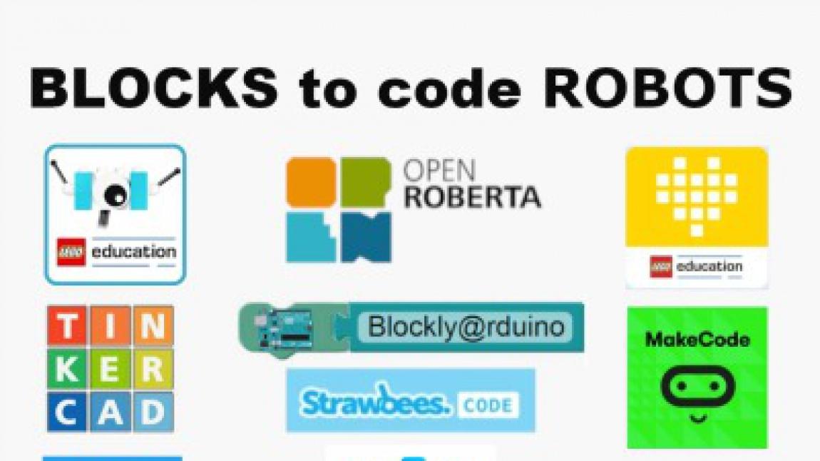 Blocks to code Robots